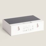 Applique murale solaire blanche rectangulaire rechargeable PIR – Image 12