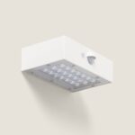 Applique Murale Extérieure LED 3W Éclairage Double Face avec Capteur PIR Karl Solaire Blanc neutre 4000K Blanc