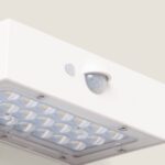 Applique murale solaire blanche rechargeable avec détecteur PIR – Image 10