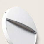 Applique murale extérieure ronde blanche aluminium IP54 – Image 11