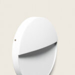 Applique murale extérieure ronde blanche aluminium IP54 – Image 12