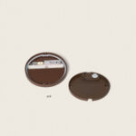Applique murale extérieure ronde aluminium brun LED – Image 13