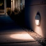 Applique murale extérieure LED ronde blanche aluminium – Image 10