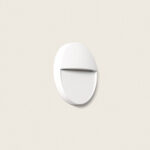 Balise Murale Extérieure LED 3W Saillie Rond Jade Sélectionnable (chaud-neutre) 2200K - 3000K - 4000K Blanc