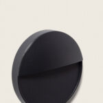 Applique murale extérieure ronde aluminium noir LED IP54 – Image 12