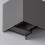 Applique Murale Extérieure LED 6W Aluminium Éclairage Double Face Eros Sélectionnable (chaud-neutre) 2700K - 3200K - 4000K Anthracite – Image 3