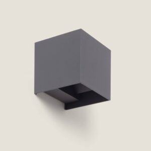 Applique Murale Extérieure LED 6W Aluminium Éclairage Double Face Eros Sélectionnable (chaud-neutre) 2700K - 3200K - 4000K Anthracite