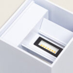 Applique Murale Extérieure LED 6W Éclairage Double Face Eros Blanc chaud 2700K Blanc – Image 3