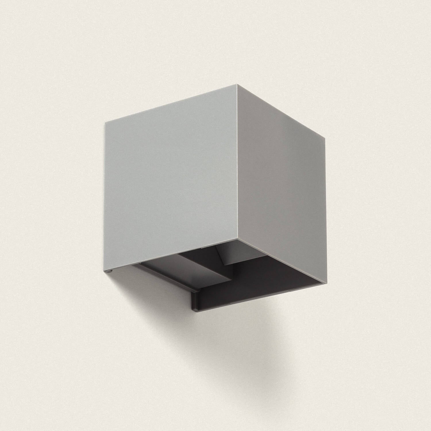 Applique Murale Extérieure LED 6W Éclairage Double Face Eros Blanc chaud 2700K Gris Applique Murale Extérieure LED 6W Éclairage Double Face Eros Blanc chaud 2700K Gris