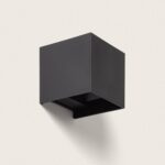 Applique Murale Extérieure LED 6W Éclairage Double Face Eros Blanc chaud 2700K Noir