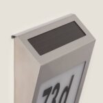 Applique murale LED solaire rechargeable pour numéro de maison – Image 12