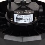 Cloche LED industrielle noire aluminium 300 mm IP65 – Image 11