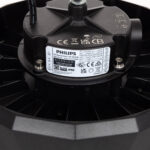 Cloche LED industrielle en aluminium noir 300mm IP65 radar – Image 10
