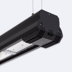 Cloche Linéaire LED Industrielle 100W 160lm/W IP65 Smart Zhaga Plug and Play 120ºx40º Blanc neutre 4000K Sans capteur