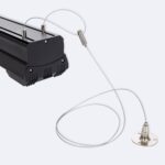 Suspension linéaire LED noire IP65 aluminium télécommande radar – Image 12