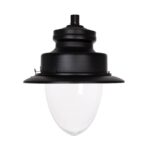Lampadaire LED 40W Fisher LUMILEDS PHILIPS Xitanium Asymétrique 160ºx60º Blanc chaud 2700K