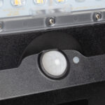 Lampadaire solaire extérieur noir rechargeable PIR/crépusculaire – Image 9