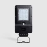 Lampadaire solaire extérieur noir rechargeable PIR et crépuscule – Image 9