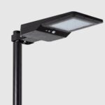 Lampadaire Solaire PRO avec Détecteur de Mouvement et Crépusculaire 40 W 12000 mAh 74 mm x 290 mm x 706 mm 1850 mA 6000 lm 25 W 250 W 9.6 V 13.5 V LiFePO4