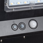 Lampadaire solaire rechargeable noir détecteur crépuscule/PIR – Image 11