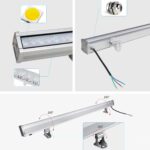 Linéaire Wallwasher LED RGB+CCT 24W IP66 100cm MiBoxer RL1-24 WALL WASHER – Image 5