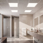 Panneau LED carré 60x60 cm blanc IP65 plafonnier extérieur – Image 8