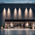 Projecteur extérieur LED noir aluminium dimmable IP65 – Image 7