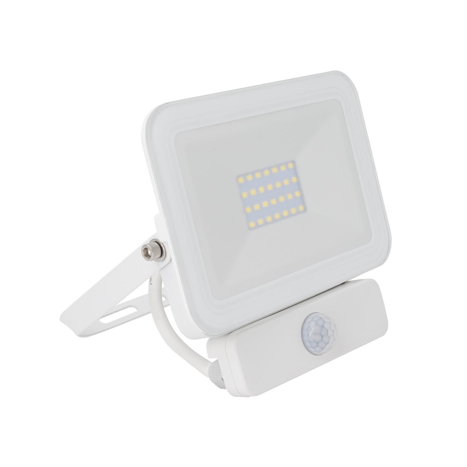 Projecteur LED 20W 120 lm/W IP65 Slim avec Détecteur de mouvement PIR Projecteur LED 20W 120 lm/W IP65 Slim avec Détecteur de mouvement PIR