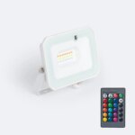 Projecteur LED 20W IP65 RGBW avec Télécommande IR