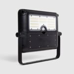 Projecteur LED solaire IP65 détecteur PIR rechargeable noir – Image 13