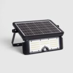 Projecteur LED 3CCT Solaire IP65 avec Détecteur de Mouvement PIR et Crépusculaire 12 W 196 mmx275 mm 650 mA 196 mm 275 mm 0.16 6.5 W 7.4 V 10 V