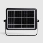 Projecteur LED solaire IP65 détecteur PIR rechargeable noir – Image 15