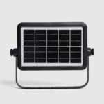 Projecteur solaire extérieur IP65 noir rechargeable PIR – Image 14