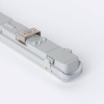 Réglette LED étanche 150 cm IP65 gris, diffuseur transparent – Image 8