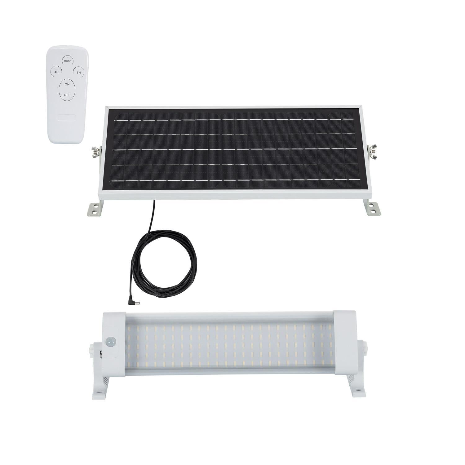 Réglette Solaire Étanche LED 44cm 10W IP65 Réglette Solaire Étanche LED 44cm 10W IP65
