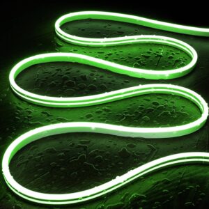 Ruban LED Néon 24V 8W/m FreeCut IP65 N-FLEX6 Sur mesure Vert 1 m 12 mm x 6 mm x 1 m