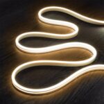 Ruban néon LED 24V 50 m IP65 PVC blanc chaud coupe 5 cm – Image 7