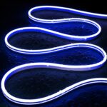 Ruban LED Néon 48V Bleu 8W/m Coupe 5cm IP65 N-FLEX6 Sur mesure 10 m 12 mm x 6 mm x 10 m