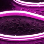 Ruban néon LED extérieur rose PVC 48V IP65 2 m – Image 11
