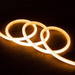 Ruban LED Néon Dimmable 220V BOBINE 50m Blanc Froid Circulaire 360 9W/m Coupe 100cm IP67 Blanc chaud – Image 2