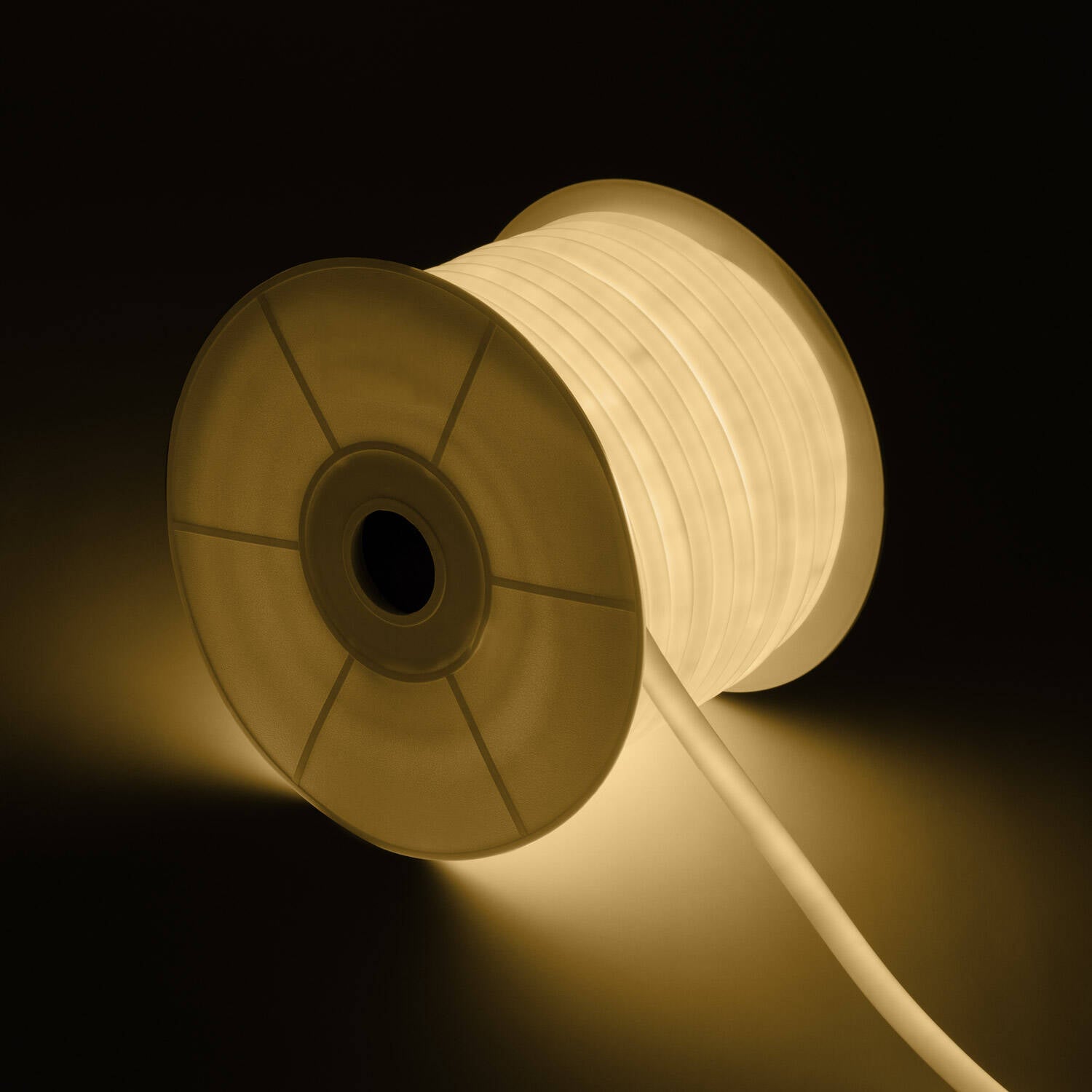 Ruban LED Néon Dimmable 220V BOBINE 50m Blanc Froid Circulaire 360 9W/m Coupe 100cm IP67 Blanc chaud Ruban LED Néon Dimmable 220V BOBINE 50m Blanc Froid Circulaire 360 9W/m Coupe 100cm IP67 Blanc chaud