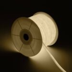 Ruban LED Néon Dimmable 220V BOBINE 50m Circulaire 360 9W/m Coupe 100cm IP67 Blanc neutre