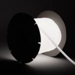 Ruban LED Néon Dimmable 220V BOBINE 50m Circulaire N-FLEX14 8W/m Coupe 100cm IP65 Blanc froid 6000K
