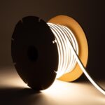 Ruban LED Néon Dimmable 220V BOBINE 50m 8W/m Coupe 100cm IP65 N-FLEX8 Blanc neutre