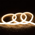 Ruban LED Néon Dimmable 220V Circulaire N-FLEX14 8W/m Coupe 100cm IP65 Sur mesure Blanc neutre 4000K 2 m 2 m x Ø14 mm
