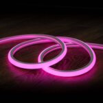 Ruban LED Néon Dimmable 220V Rose Semi-Circulaire 180º 7.5W/m Coupe 100cm IP67 Sur mesure 50 m 15 mm x 16 mm x 50 m