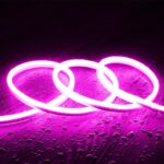 Ruban LED Néon Dimmable 220V N-FLEX8 8W/m Coupe 100cm IP65 Sur mesure Rose 25 m 16 mm x 8 mm x 25 m