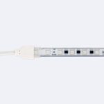 Ruban LED RGB 220V 60 LED/m silicone 12mm IP67 1m télécommande – Image 25