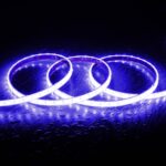 Ruban LED RGB 220V 60 LED/m silicone 12mm IP67 1m télécommande – Image 17