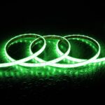 Ruban LED RGB 220V 60 LED/m silicone 12mm IP67 1m télécommande – Image 19